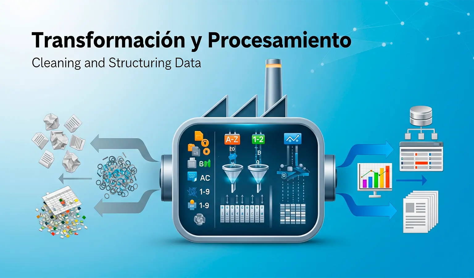ETL, proyectos de inteligencia de negocios, kpis, transformacion de datos, analisis de datos, arquitectura de datos